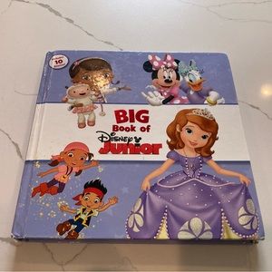 Children’s book hardcover big book of Disney junior 10 stories Sophia Minnie doc